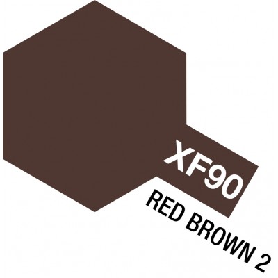 XF-90 FLAT RED BROWN 2 - 10ml Bottle - Acrylic Mini